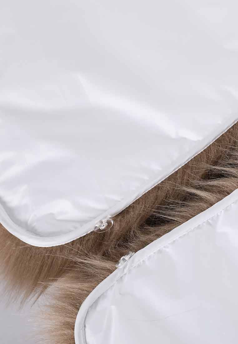 All-Seasons Faux Fur Parka Lining