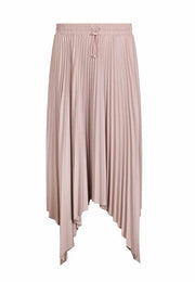Anatolia Vegan Leather Pleated Skirt