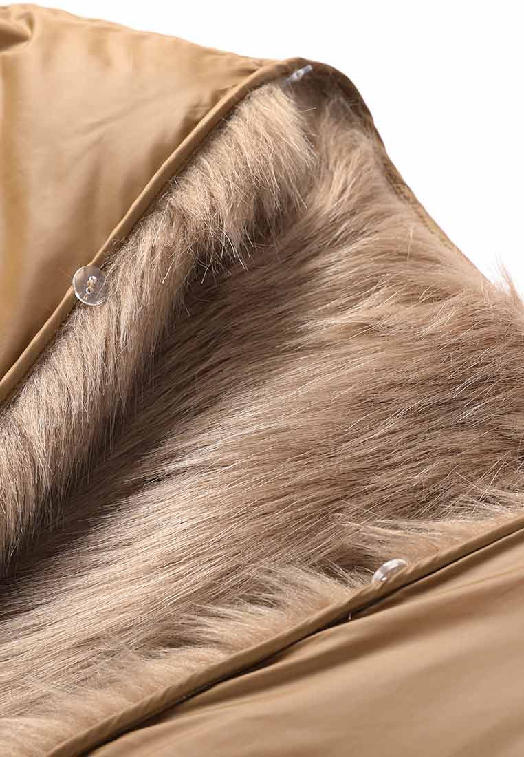 All-Seasons Faux Fur Parka Lining