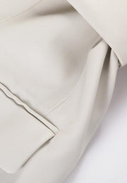 Vegan Leather Blazer