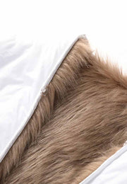 All-Seasons Faux Fur Parka Lining