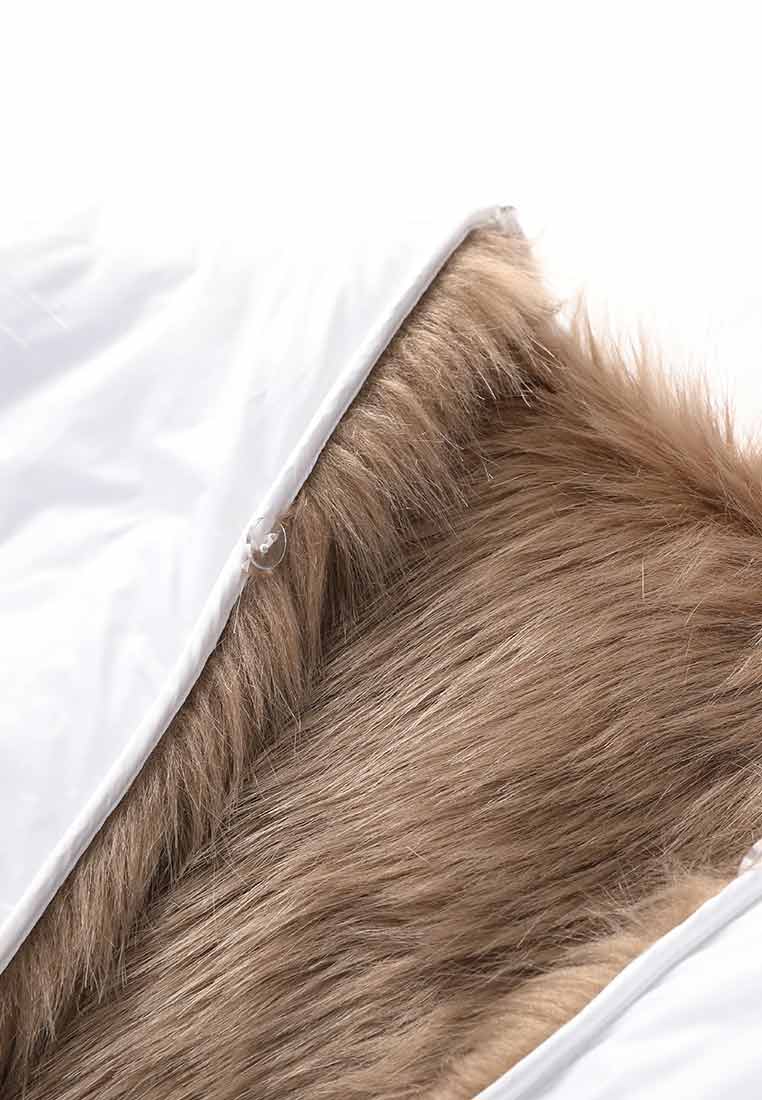 All-Seasons Faux Fur Parka Lining