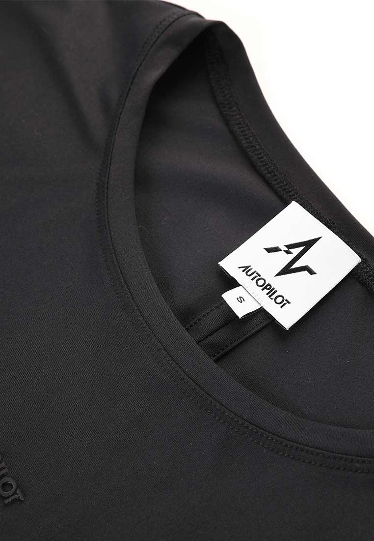 Laney Cropped Crew Neck With Open Back