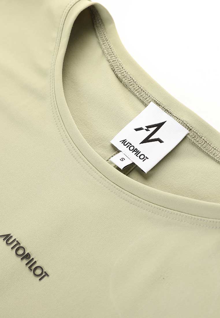 Laney Cropped Crew Neck With Open Back