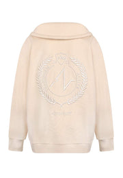 Work The Spirit Collegiate Cropped Sweatshirt