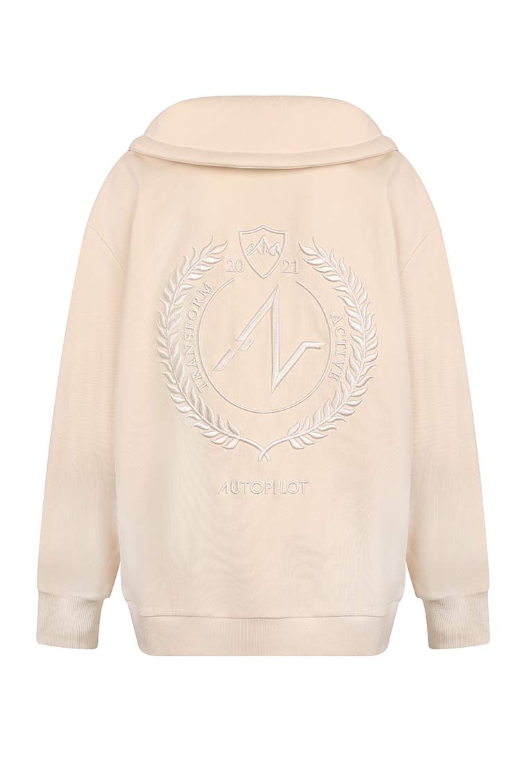 Work The Spirit Collegiate Cropped Sweatshirt