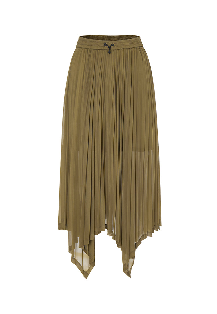 Bleeker Water-Repellent Anti-Crease Pleated Skirt