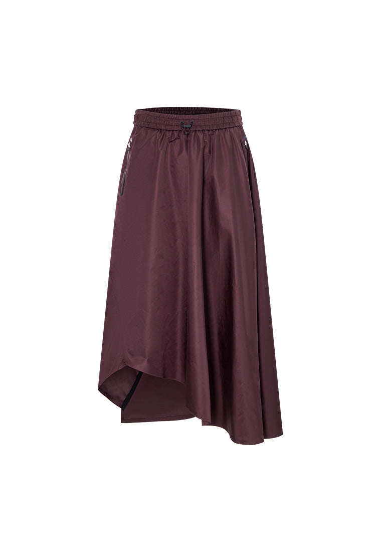 Miranda Skirt 2.0 with Drawstring Waist & Asymmetric Hem