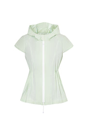 Artemis Water- and Wind resistant Long Sleeved Jacket with Pleated Waist