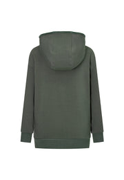 Wisp Ultra-Soft Recycled Polyester and Organic Cotton Boyfriend Fit Sweatshirt with Adjustable Neck Zippers