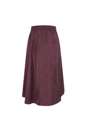 Miranda Skirt 2.0 with Drawstring Waist & Asymmetric Hem