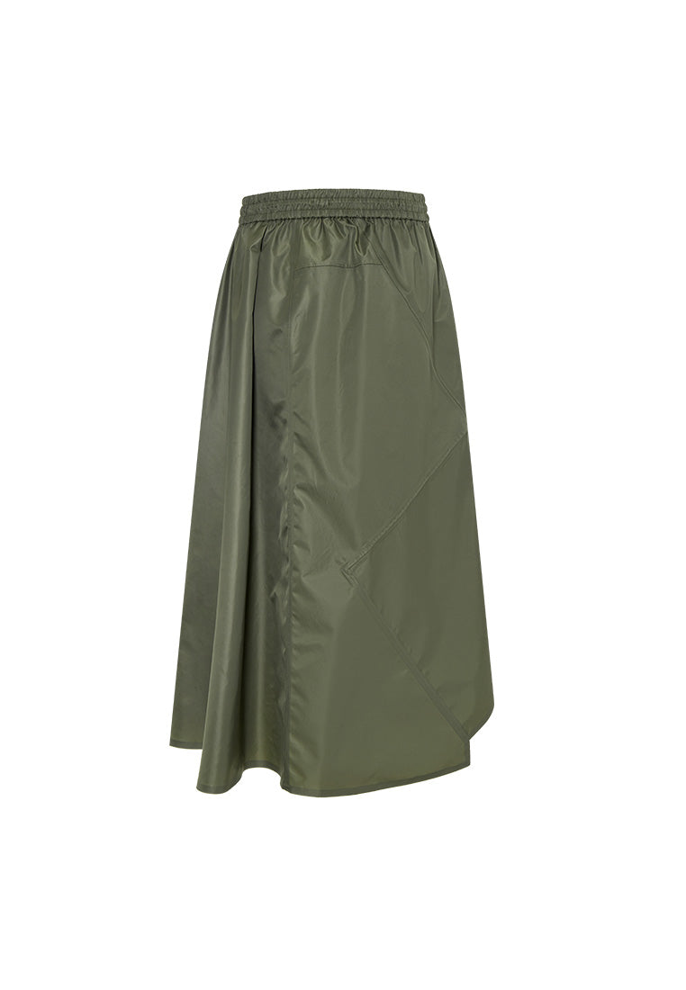 Miranda Skirt 2.0 with Drawstring Waist & Asymmetric Hem