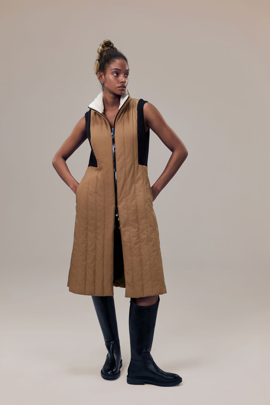 Sequoia 2-in1 Vest with Sustainable Padding and Detachable Pouch