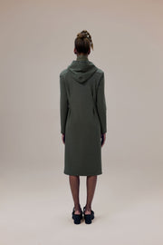 Sleet Ultra-Soft Recycled Polyester and Organic Cotton Hooded Dress