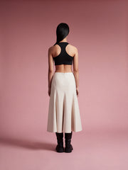 Leia Vegan Leather Skirt