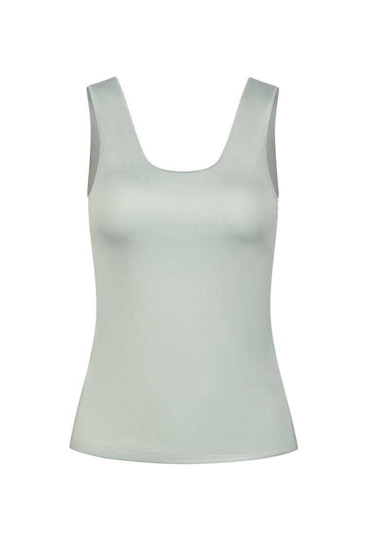 Enhance Square-Neck Fitted Tank