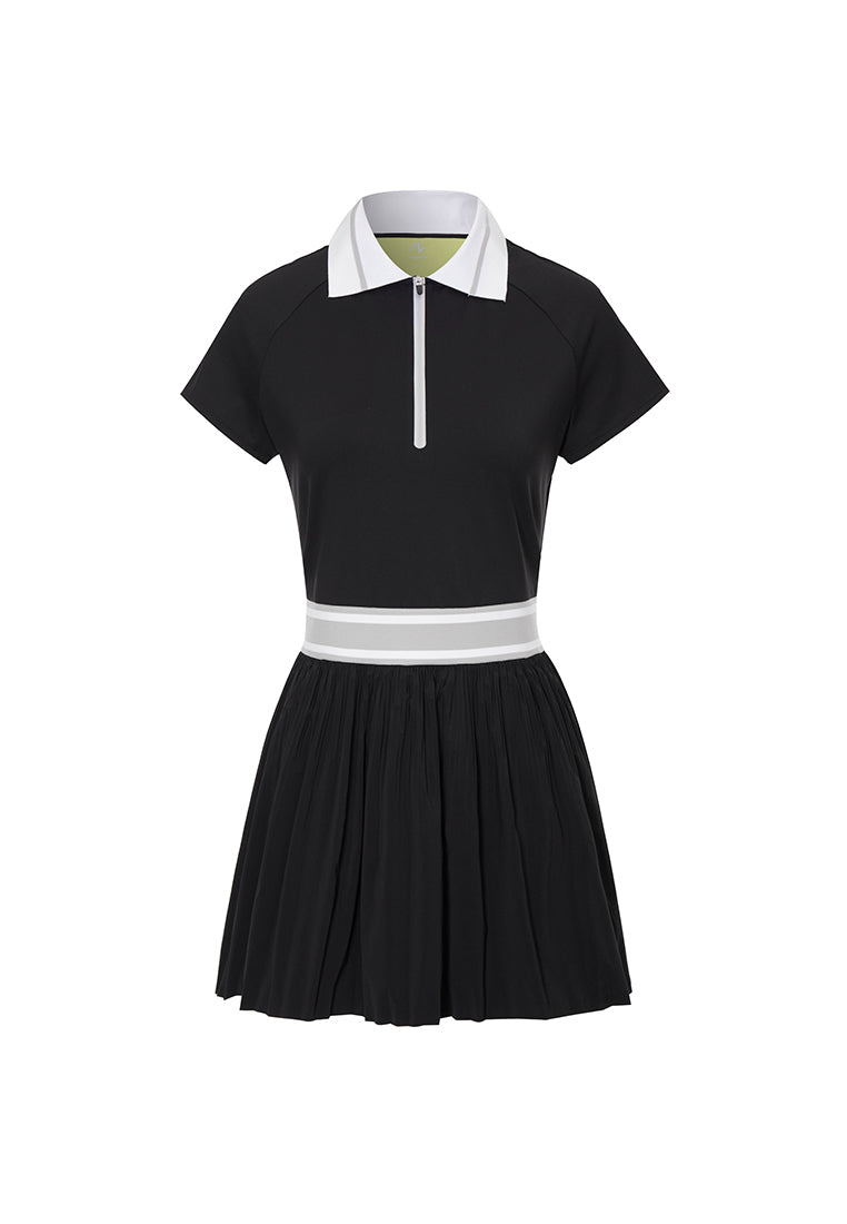 Women black Tennis Dress