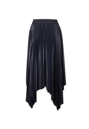 Poised Asymmetric Pleated Skirt 3.0