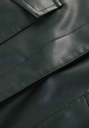 Anatolia Vegan Leather Shacket