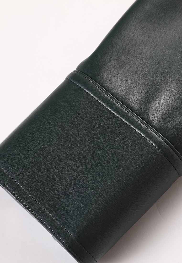 Anatolia Vegan Leather Shacket