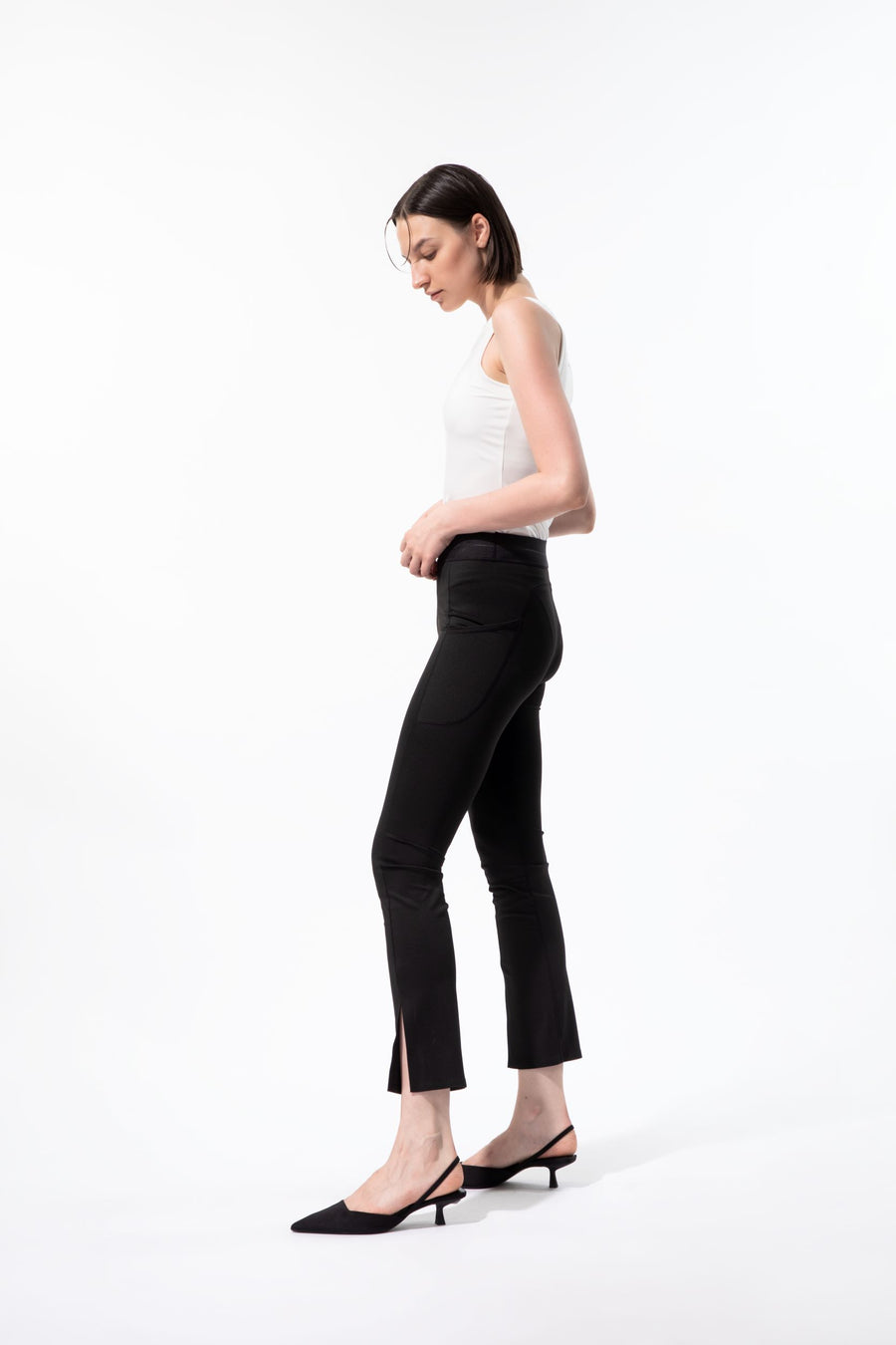 On The Move Front-Slit Leggings